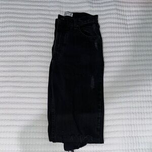 Black Distressed Jeans